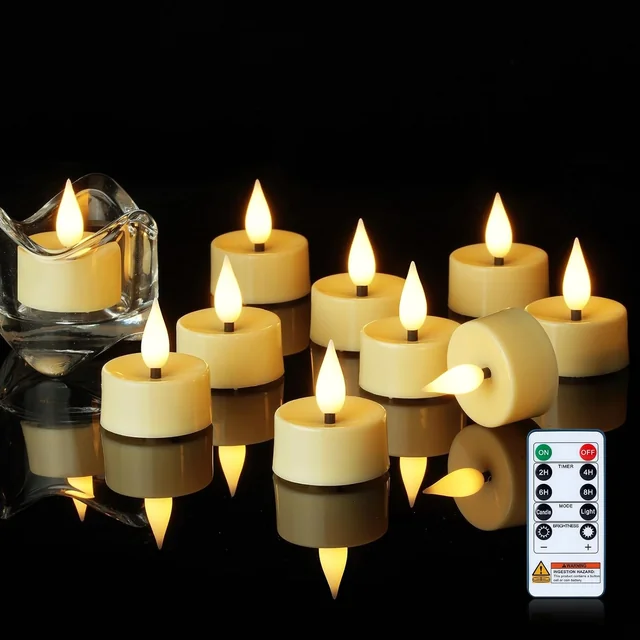 Amagic Ivory 3D Tea Lights — product view 1